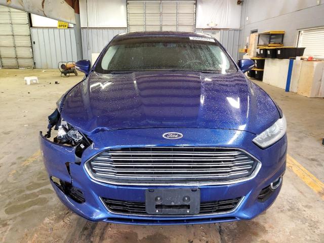 3FA6P0K9XGR226533 - 2016 FORD FUSION TITANIUM BLUE photo 5