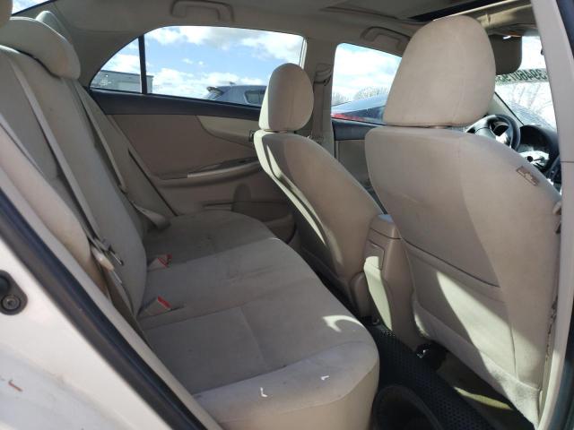 5YFBU4EEXDP190328 - 2013 TOYOTA COROLLA BASE WHITE photo 10