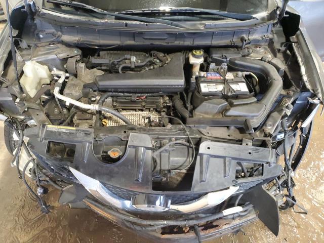 KNMAT2MV3FP533540 - 2015 NISSAN ROGUE S GRAY photo 11