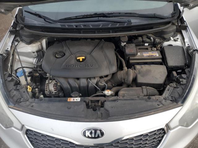 KNAFK4A65F5391556 - 2015 KIA FORTE LX SILVER photo 11