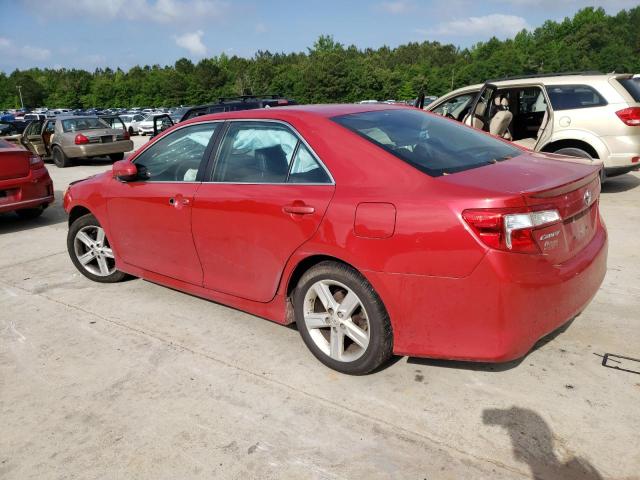 4T1BF1FK8EU789922 - 2014 TOYOTA CAMRY L RED photo 2