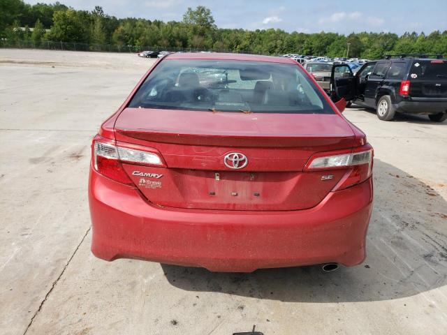 4T1BF1FK8EU789922 - 2014 TOYOTA CAMRY L RED photo 6