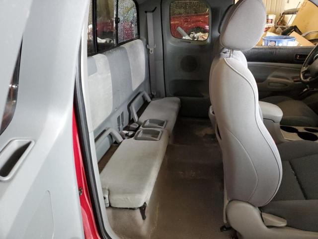 5TEUU42NX5Z017238 - 2005 TOYOTA TACOMA ACCESS CAB მუქწითელი ფოტო 10