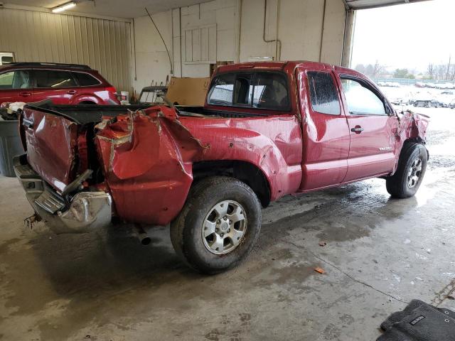 5TEUU42NX5Z017238 - 2005 TOYOTA TACOMA ACCESS CAB მუქწითელი ფოტო 3