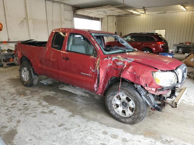 5TEUU42NX5Z017238 - 2005 TOYOTA TACOMA ACCESS CAB მუქწითელი ფოტო 4