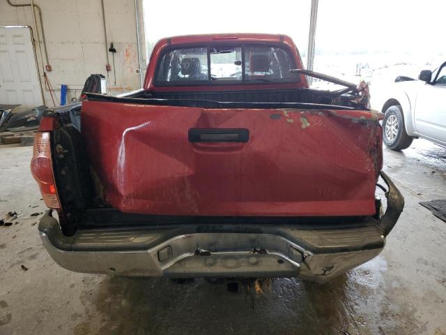 5TEUU42NX5Z017238 - 2005 TOYOTA TACOMA ACCESS CAB მუქწითელი ფოტო 6