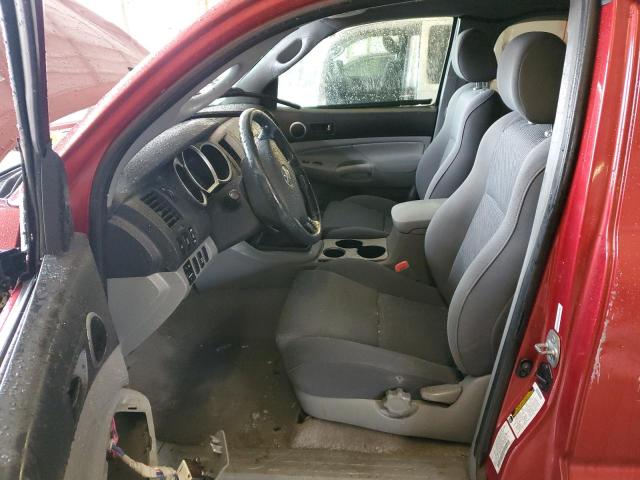 5TEUU42NX5Z017238 - 2005 TOYOTA TACOMA ACCESS CAB მუქწითელი ფოტო 7