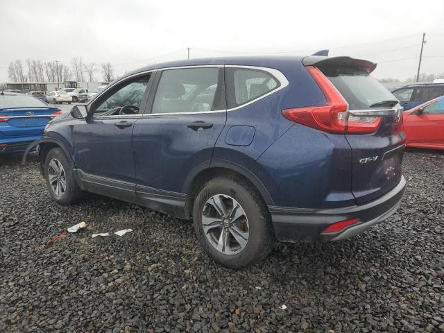 2HKRW6H3XJH204445 - 2018 HONDA CR-V LX BLUE photo 2