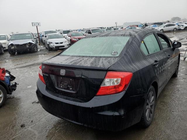 19XFB2F87CE336267 - 2012 HONDA CIVIC EX BLACK photo 3