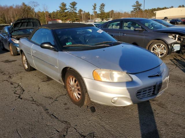 1C3EL65R82N198988 - 2002 CHRYSLER SEBRING LIMITED SILVER photo 4