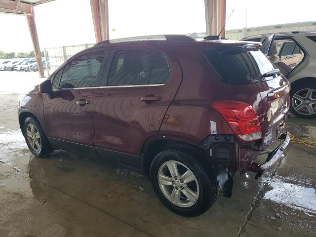 3GNCJLSB1HL273285 - 2017 CHEVROLET TRAX 1LT BURGUNDY photo 2