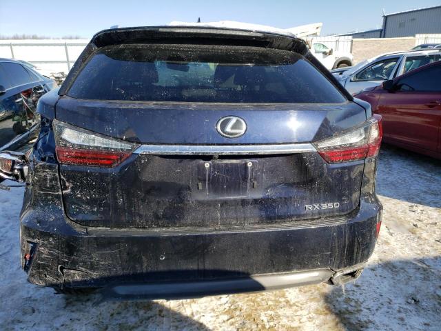 2T2BZMCA3HC076285 - 2017 LEXUS RX 350 BASE BLUE photo 6