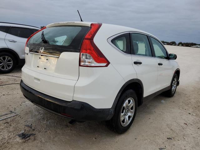 5J6RM3H37EL037901 - 2014 HONDA CR-V LX WHITE photo 3