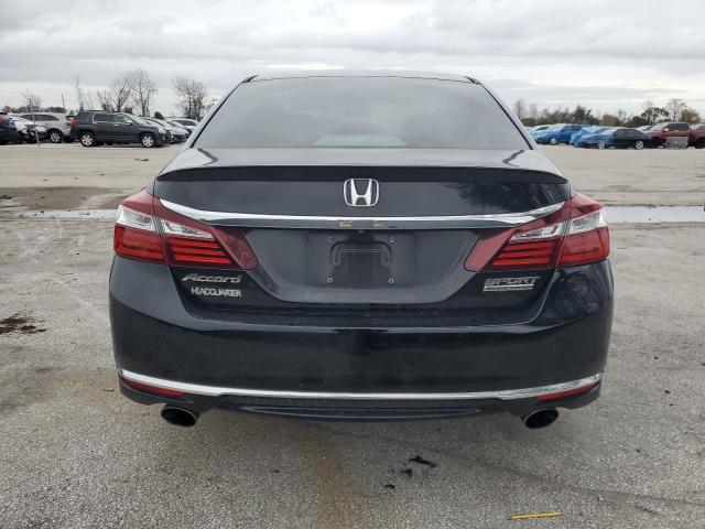 1HGCR2F18HA014508 - 2017 HONDA ACCORD SPORT SPECIAL EDITION BLACK photo 6