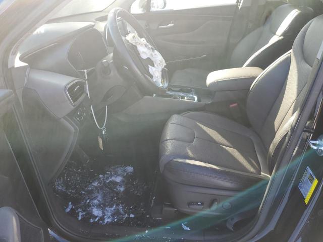 5NMS3CAA9LH133921 - 2020 HYUNDAI SANTA FE SEL Սև լուսանկար 7