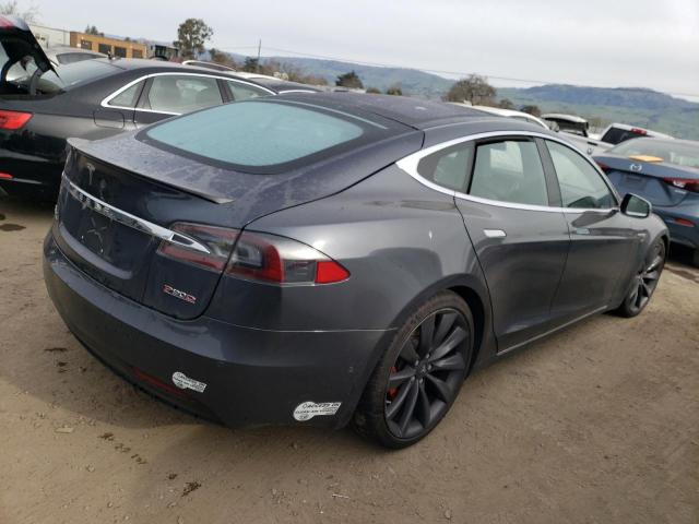 5YJSA1E47GF150867 - 2016 TESLA MODEL S Մոխրագույն լուսանկար 3
