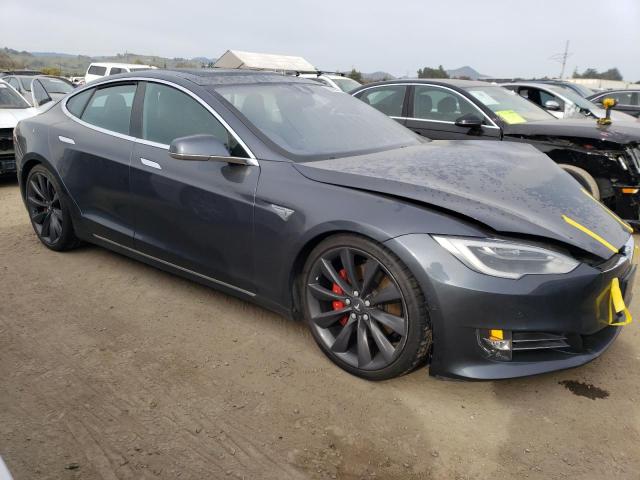 5YJSA1E47GF150867 - 2016 TESLA MODEL S Մոխրագույն լուսանկար 4