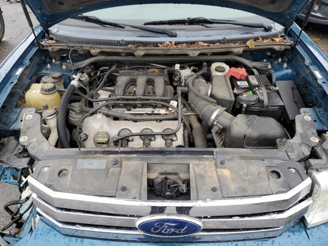 2FMGK5BC8BBD21147 - 2011 FORD FLEX SE BLUE photo 12