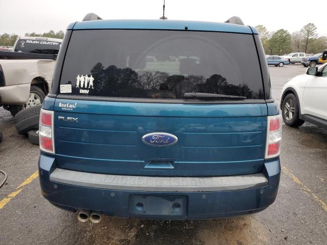 2FMGK5BC8BBD21147 - 2011 FORD FLEX SE BLUE photo 6