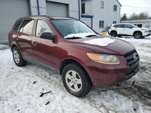 5NMSG13D79H246517 - 2009 HYUNDAI SANTA FE GLS MAROON photo 4