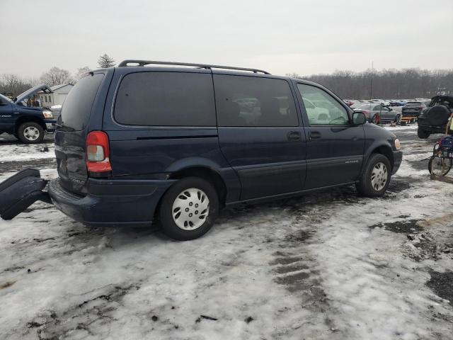 1GNDX03E62D305638 - 2002 CHEVROLET VENTURE BLUE photo 3