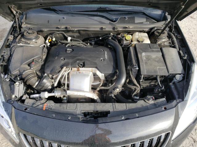 2G4GK5EXXF9270505 - 2015 BUICK REGAL შავი ფოტო 11