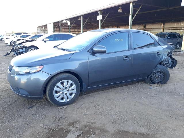 KNAFU4A25D5736735 - 2013 KIA FORTE EX GRAY photo 1