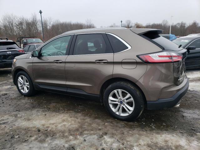 2FMPK4J91KBC64225 - 2019 FORD EDGE SEL BROWN photo 2