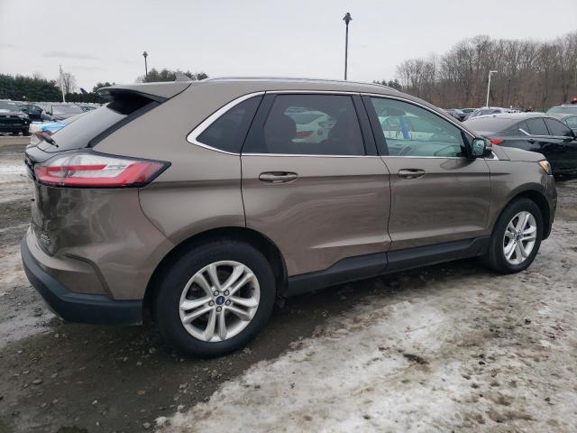 2FMPK4J91KBC64225 - 2019 FORD EDGE SEL BROWN photo 3