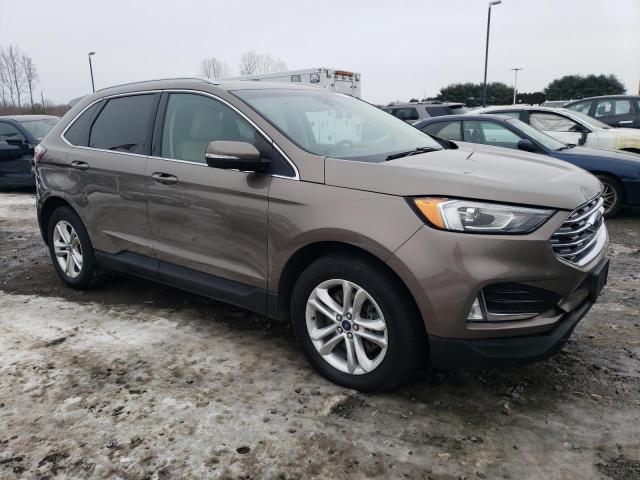 2FMPK4J91KBC64225 - 2019 FORD EDGE SEL BROWN photo 4