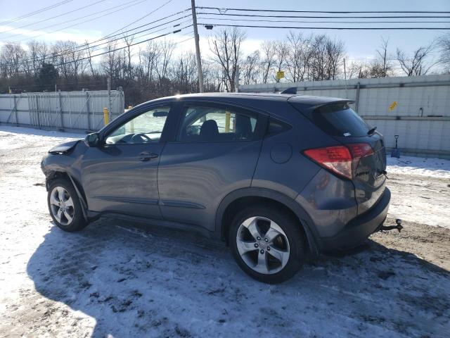 3CZRU6H30GM729095 - 2016 HONDA HR-V LX GRAY photo 2