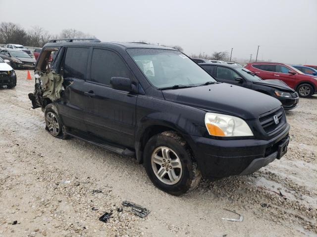 5FNYF18585B038401 - 2005 HONDA PILOT EXL BLUE photo 4