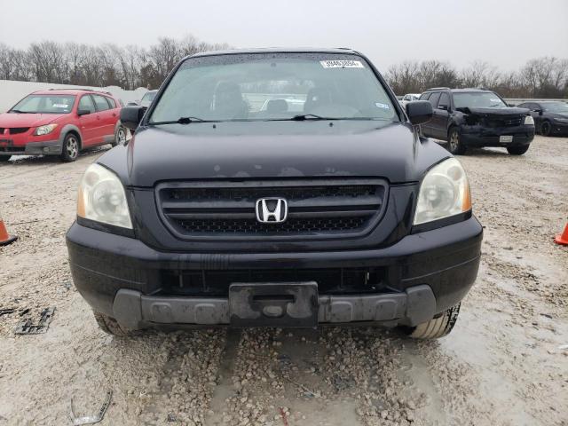 5FNYF18585B038401 - 2005 HONDA PILOT EXL BLUE photo 5