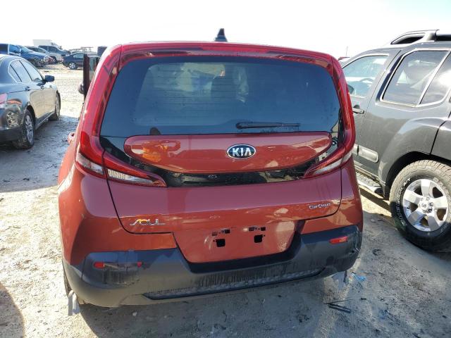 KNDJ23AU7M7742233 - 2021 KIA SOUL LX ORANGE photo 6