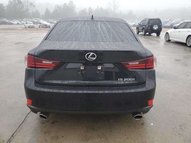 JTHBA1D20G5011325 - 2016 LEXUS IS 200T BLACK photo 6