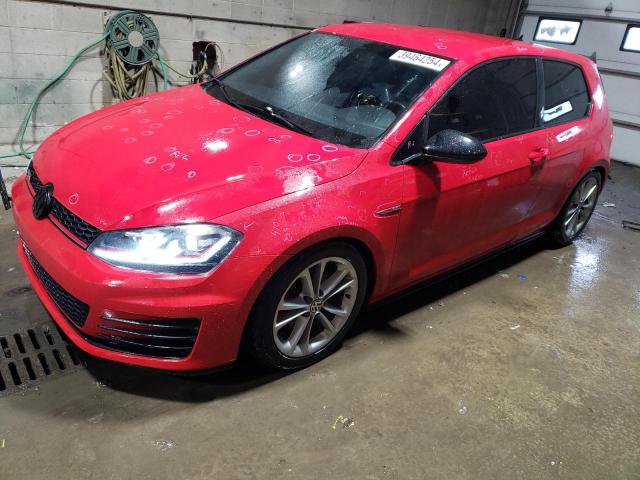 3VWYT7AU6FM034516 - 2015 VOLKSWAGEN GTI RED photo 1