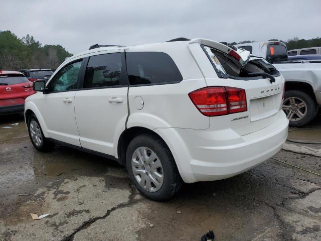 3C4PDCAB6HT577151 - 2017 DODGE JOURNEY SE WHITE photo 2