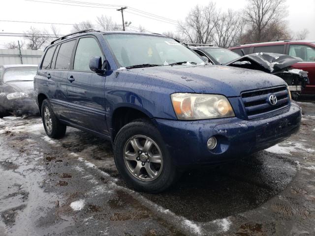 JTEEP21A970192741 - 2007 TOYOTA HIGHLANDER SPORT BLUE photo 4