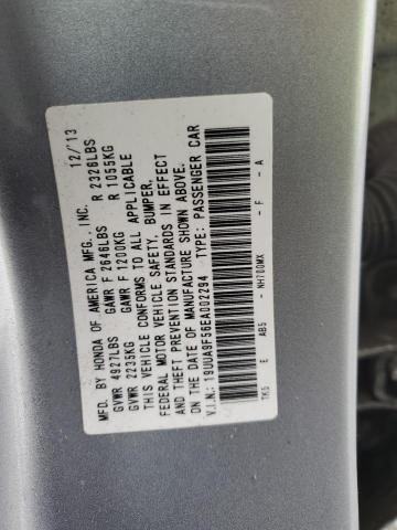 19UUA9F56EA002294 - 2014 ACURA TL TECH SILVER photo 12