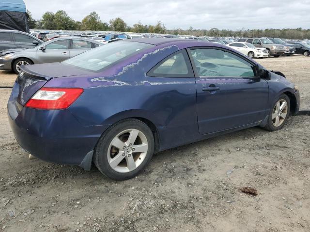 2HGFG12807H519717 - 2007 HONDA CIVIC EX BLUE photo 3