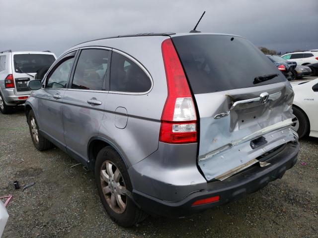 JHLRE38708C056805 - 2008 HONDA CR-V EXL SILVER photo 2