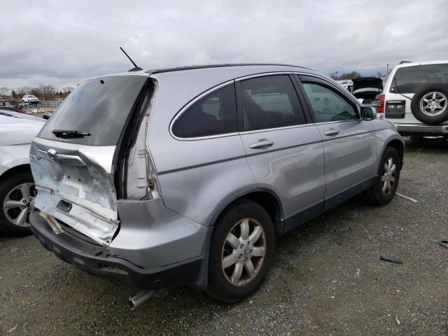 JHLRE38708C056805 - 2008 HONDA CR-V EXL SILVER photo 3