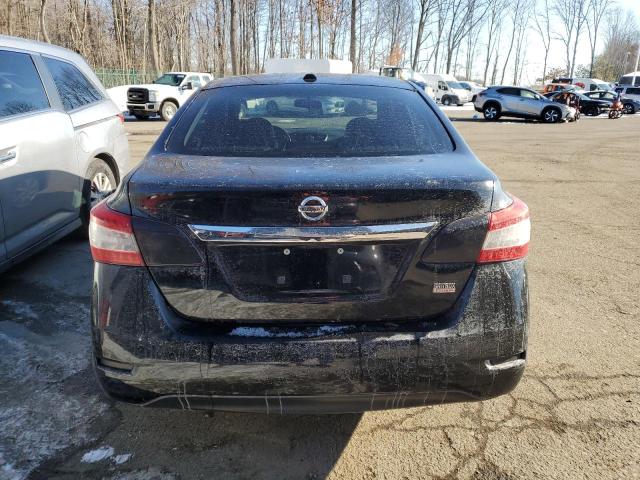 3N1AB7AP7DL608676 - 2013 NISSAN SENTRA S BLACK photo 6