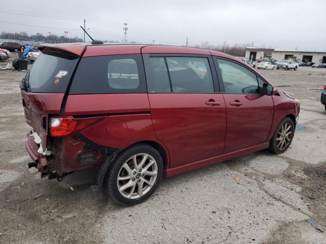 JM1CW2CL9D0159182 - 2013 MAZDA 5 RED photo 3