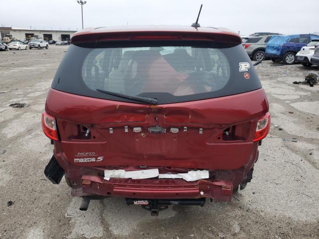 JM1CW2CL9D0159182 - 2013 MAZDA 5 RED photo 6