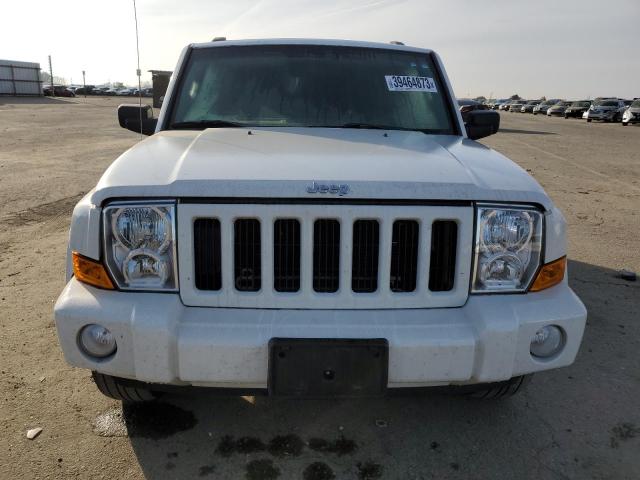 1J8HH48K66C254126 - 2006 JEEP COMMANDER WHITE photo 5