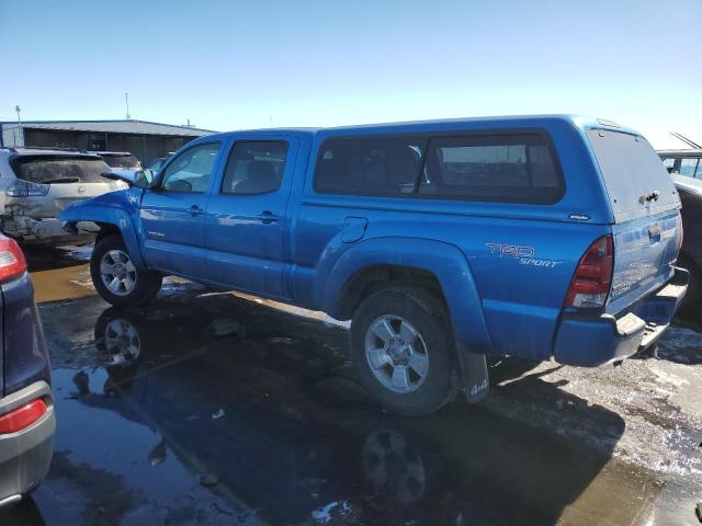 5TEMU52N87Z323606 - 2007 TOYOTA TACOMA DOUBLE CAB LONG BED BLUE photo 2