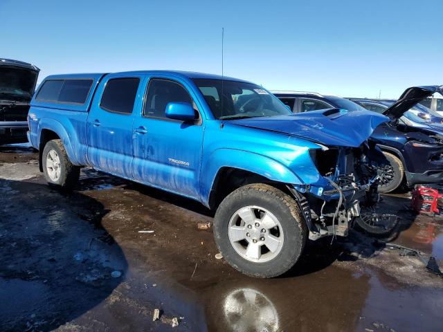 5TEMU52N87Z323606 - 2007 TOYOTA TACOMA DOUBLE CAB LONG BED BLUE photo 4