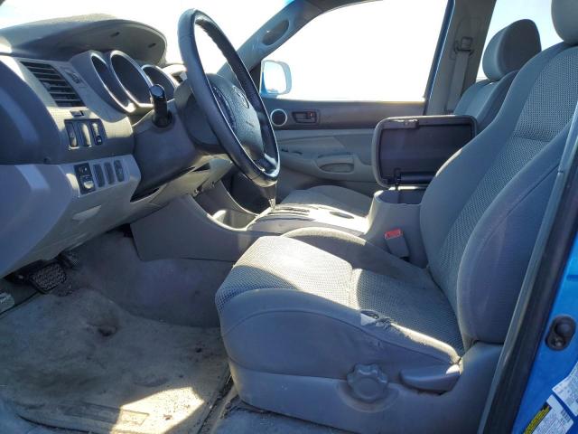 5TEMU52N87Z323606 - 2007 TOYOTA TACOMA DOUBLE CAB LONG BED BLUE photo 7