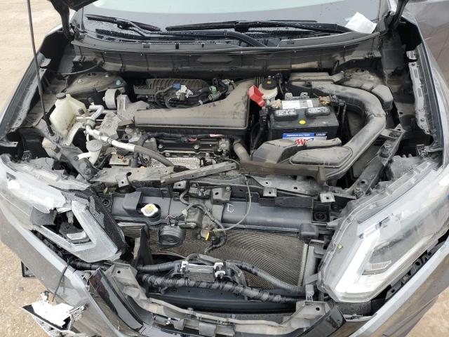 5N1AT2MV0HC833784 - 2017 NISSAN ROGUE SV GRAY photo 12